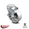 Service Caster 4 Inch Semi Steel Wheel Swivel Bolt Hole Caster with Brake SCC-BH20S415-SSR-TLB - alternate 1